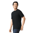 thumbnail image 3 of Gildan Softstyle Cvc T-Shirt for Men, Pure Heavy Cotton Rib Collar Pitch Black Tee, 10 Pack, S, 3 of 5