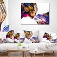 thumbnail image 4 of Designart Metaphorical Mind Painting - Contemporary Throw Pillow - 18x18, 4 of 5