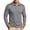 Gray, variant on UVEASISHA Men's Waffle Knit Polos Shirt Elbow Patches Long Sleeve T Shirts Casual Business Office T-Shirts XXXL