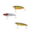 Esche Soft Plastic Ozark Tackle STICK-M 4,25'' - Lotto Da 2 Confezioni - Color Marrone (101-052)