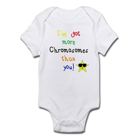 

CafePress - More Chromosomes Infant Bodysuit - Baby Light Bodysuit