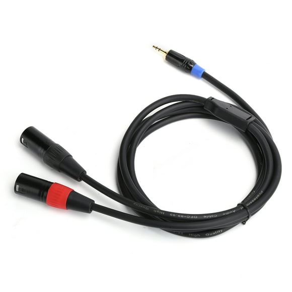 Audio Cable, Long Lasting Use Wear PVC XLR Audio Cable For Power Amplifiers For Mixing Consoles