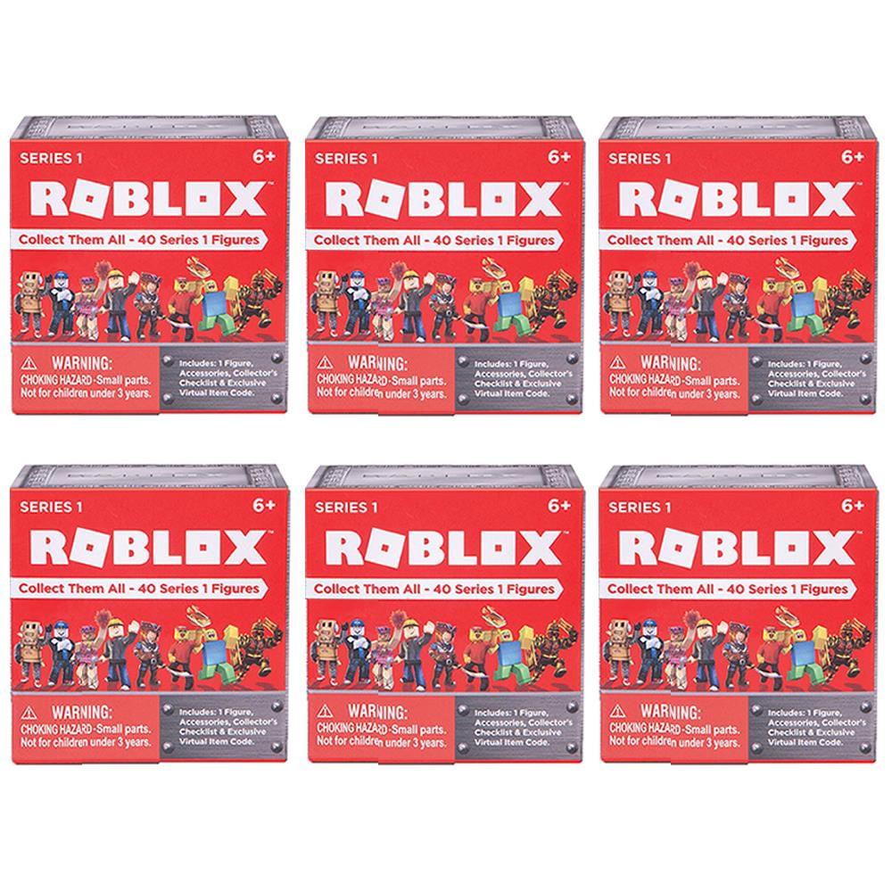 Roblox Blind Mystery Box Series 1 Action Figure 6pk Case Collectible Virtual - 