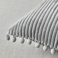 thumbnail image 4 of Fundas de cojín decorativas Fancy Homi, color gris neutro, x2, 4 of 6
