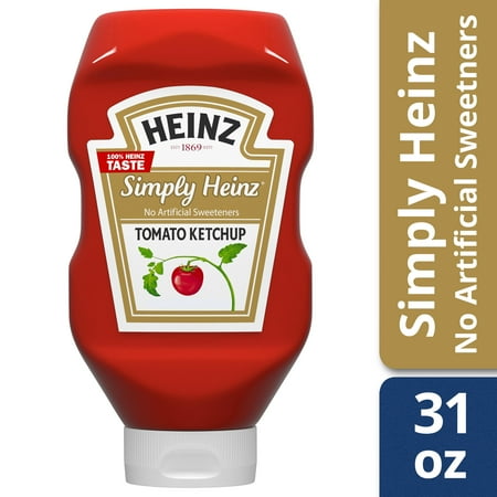 Heinz Simply Heinz Tomato Ketchup 31 oz. Bottle