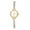 gold, variant on Women's Watch Luxury Casual Bracelet Watch Simulated Quartz Watches for Women