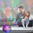 thumbnail image 4 of Luz nocturna para niños, proyector de luz nocturna estrellada para bebé, proyector Ocean World, juguetes para niños pequeños, lámpara de luz nocturna con estrella giratoria de 360° WD.WDQZL Hogar, 4 of 6