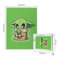 thumbnail image 4 of Rompecabezas de Yoda de 300 piezas de madera para la memoria, agilidad, juegos familiares, juguetes para niños, niñas y adultos, regalos desafiantes para decoración del hogar, 4 of 8