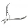 thumbnail image 2 of Cuticle Cutters Professional Nail Scissors, Silver Durable Salon For Home, 2 of 8