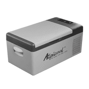Alpicool C15 Portable Refrigerator 16 Quart(15 Liter) Vehicle, Car, Truck, RV, Boat, Mini fridge freezer for Driving, Travel, Fishing, Outdoor and Home use -12/24V DC and 110-240 AC