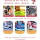 thumbnail image 4 of JHB Cordones elásticos sin atar (cada uno/48 pulgadas, 1 par) cordones elásticos de látex para zapatillas de deporte para niños y adultos MFZFUKR WMZL-1918-2, 4 of 7