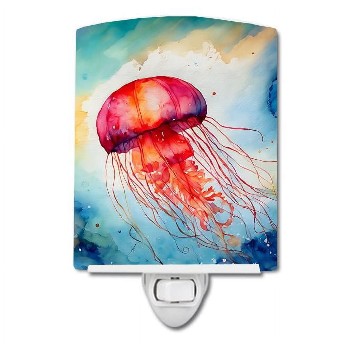 Yellowfin Tuna Ceramic Night Light 4 in x 6 in