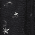 thumbnail image 3 of Jiibva Sheer Mesh Witch Cloak Celestial Star Moon Hooded Cape Black 150cm, 3 of 7