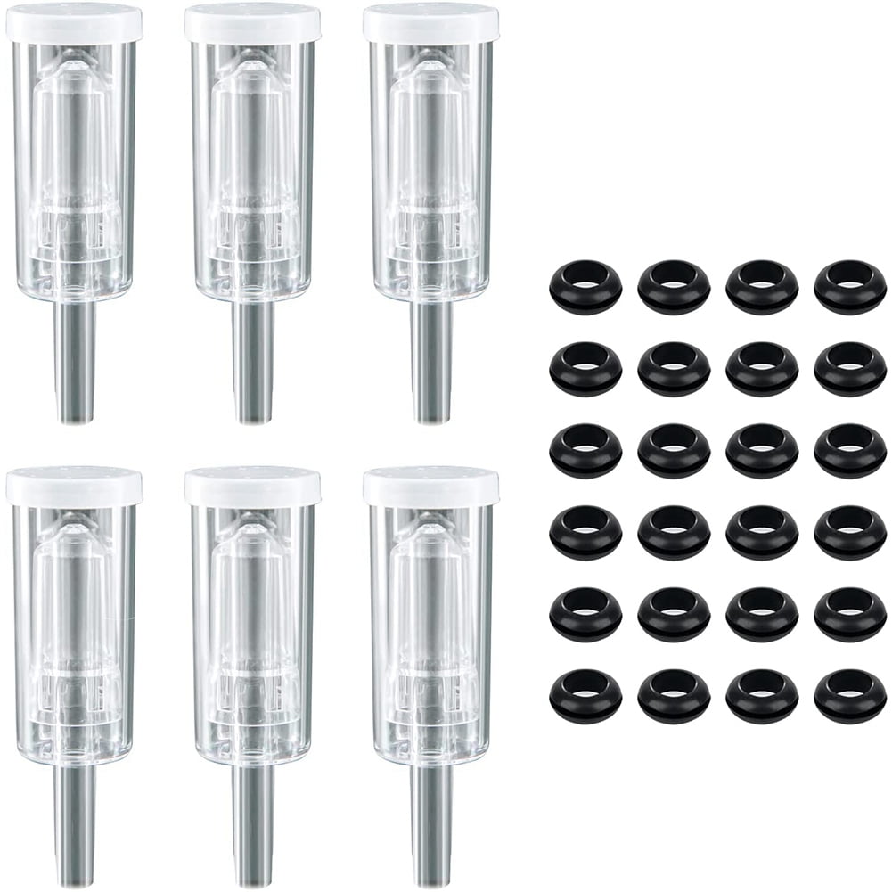Airlocks for Fermenting,Fermentation Airlock with Silicone Grommet, for