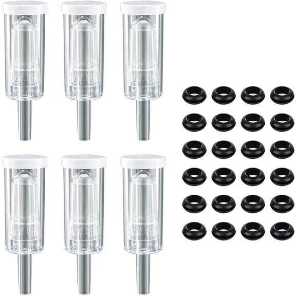 Airlock with Silicone Grommet, for Preservation,Brewing,Beer, Wine