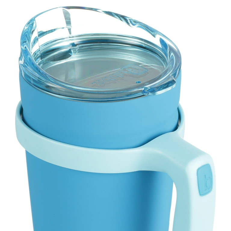 Bubba Hero Stainless Steel Mug with Handle Rubberized in Teal, 18 fl oz. 