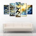 thumbnail image 5 of Cuadro decorativo Cuadros Abigail Abstracto Hombre Fuerza Rompiendo Limites Set de 5 piezas, 5 of 5