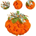thumbnail image 4 of ShadeMart 15.74" Pumpkin Wreath for Front Door, Autumn Fall Porch Decoration, 4 of 4