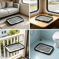 thumbnail image 4 of XIBUFE 2026 New Puppy Pad Holder, Dog Potty Pad Tray, Reusable Indoor Dog Potty Tray with Mesh, Pee Pad Holder for Small & Large Dogs (18.5” X 14.57”), 4 of 7