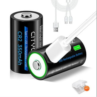 CR2/3 8.L 3V 2000mAh Lithium Battery - Non-Rechargeable Power Cell For PLC Systems & Industrial Equipment