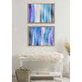 thumbnail image 6 of Kate and Laurel Blake Seaside Serenity Framed Printed Glass Wall Art by Xizhou Xie, 18x24 Natural, Modern Abstract Bright Landscape Art for Wall, 6 of 6