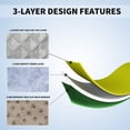 thumbnail image 4 of Funda de cama para perros, fácil de llevar, impermeable, 100% poliéster, gris claro, 4 of 7