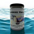 thumbnail image 4 of Lavender Vanilla Vegan Coconut Soy 12 oz/ 355 ml Candle Hand-poured, Eco-friendly, Clean Burning, Floral, 4 of 5