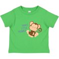 thumbnail image 3 of Inktastic Papa's Little Monkey Boys or Girls Toddler T-Shirt, 3 of 5