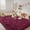 Burgundy red, variant on Janvonne Fluffy Burgundy Red Rugs for Bedroom, 4x6 Ft Area Rug for Living Room, Soft Shaggy Plush Cute Floor Carpet for Boys Kids Girls Bedroom, Non Slip Carpets for Home Decor