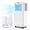 White, variant on Aprafie 10000 BTU Portable Air Conditioners, 3-in-1 Ultra Quiet Small AC Unit with Remote Control & Window Kit, Cools up to 450 Sq.ft, 115V, White