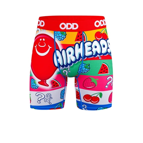 ODD SOX – Airheads Candy Boxer Briefs – Fruit Flavor Graphic Print – Men’s Large 33–36 – Sweet Food