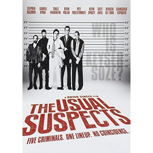 The Usual Suspects (DVD) - Walmart.com
