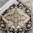 thumbnail image 6 of Safavieh Heritage York Oriental Wool Area Rug, Navy/Ivory, 3' x 5', 6 of 11