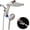 Nickel, variant on KESTE 12 Inch Shower Head with Handheld Combo, High Pressure Rainfall Showerhead with 9 Modes Handheld Shower, Magnetic Docking, Adjustable Dual Shower Heads for Bathroom, Silver Chrome