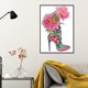 thumbnail image 2 of Cuadros Decorativos Pieza especial en forma de taladro Diamond Bloom Shoe Picture Kit de pintura DIY Tmvgtek embutido en tela, 2 of 9