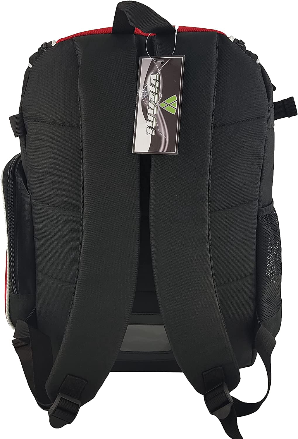 Vizari 'Cambria' Soccer Backpack | Versatile Multiple Sports Bag for Ultimate Convenience | For Kids and Adults - Red/White