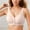Khaki, variant on Wireless Front Close Support Bras For Older Women Lift No Underwire Comfortable Seamless Padded Bra No Underwire Sports Brawls for Women Strapless Bra for plus Size Women Womens Bra Push up Womens