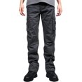 thumbnail image 2 of Men's Cargo Pants Cotton Straight Stretch Tactical Work Hiking Pants with Pockets Grey, 2 of 10