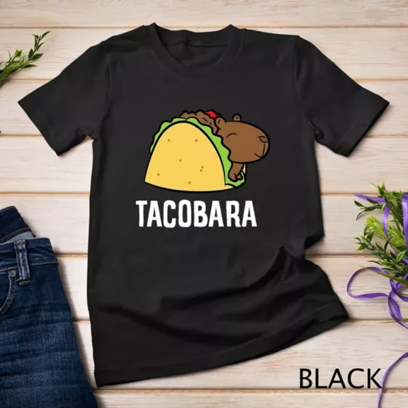 Capybara Gift Tacobara Funny Capybara Tacos T-Shirt Unisex S-5XL Hot Trending Shirt, Sweatshirt, Hoodie, Vintage Birthday Gift