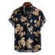 thumbnail image 2 of Camisas abotonadas casuales de color sólido de manga corta de moda de verano para hombres Pompotops oipoqjl43120, 2 of 9