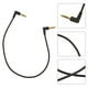 thumbnail image 2 of ColoMX Cable de audio macho a macho de 3,5 mm Cable auxiliar estéreo en ángulo Cable de audio de 30 cm, 2 of 8