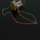 thumbnail image 4 of Accesorio para el cabello de la banda del pelo de la borla del colgante de los granos del corazón de las mujeres Zulema diadema, 4 of 4
