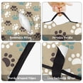 thumbnail image 6 of Paw Prints Toddler Nap Mats for Kids Preschool,Sleeping Mat Bag or Kids,Toddler Sleeping Bag,Toddler Nap Mat or Daycare, 6 of 6
