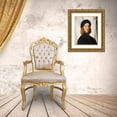 thumbnail image 3 of Lorenzo Lotto 20x23 Gold Ornate Framed and Double Matted Museum Art Print Titled - Portrait of a Young Man with a Lamp (1506), 3 of 4