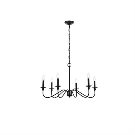 

Rohan 30 inch chandelier in matte black