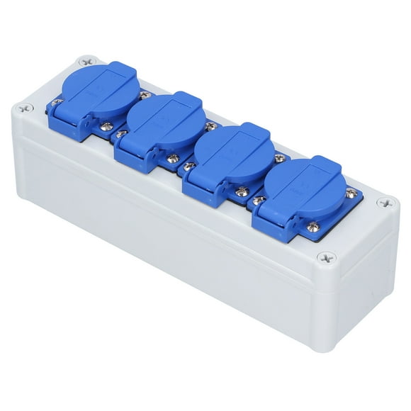 Outdoor Outdoor Waterproof Socket Box with Switch Wall Power Rainproof Electrical Outlets
