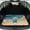 Beach Turtle Starfish, variant on Jiueut Wolf Mountain Moon Forest Print Universal Car Trunk Mat 29" x 39", Anti-Slip Easy to Clean Trunk Protective Mat, Sporty Vehicle Interior Accessories Suitable for Most Car Models