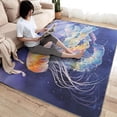 thumbnail image 2 of Jellyfish Rug 4x5 Area Rugs for Bedroom Living Room, Sea Animals Area Rug, Kids Boys Girls Teens Carpet Machine Washable Non-Slip Rug, Soft Low Pile Area Rug, Indoor Decorative Rugs la&153, 2 of 7