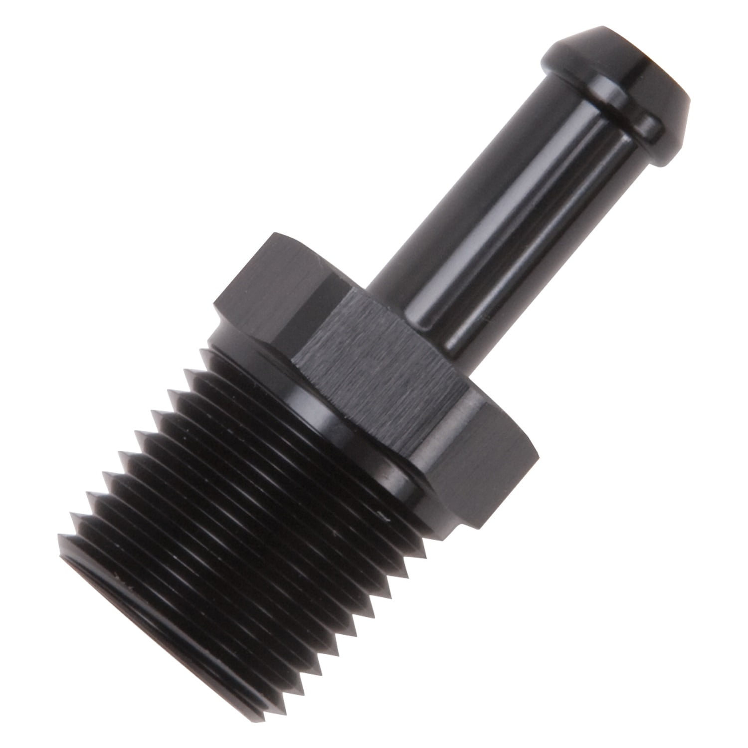 Edelbrock 8185 Heater Hose Fitting; Straight; 1/2 in. NPT and 3/8 in