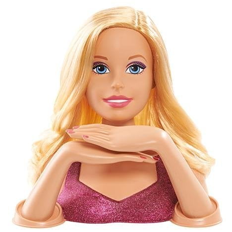 barbie deluxe styling head walmart